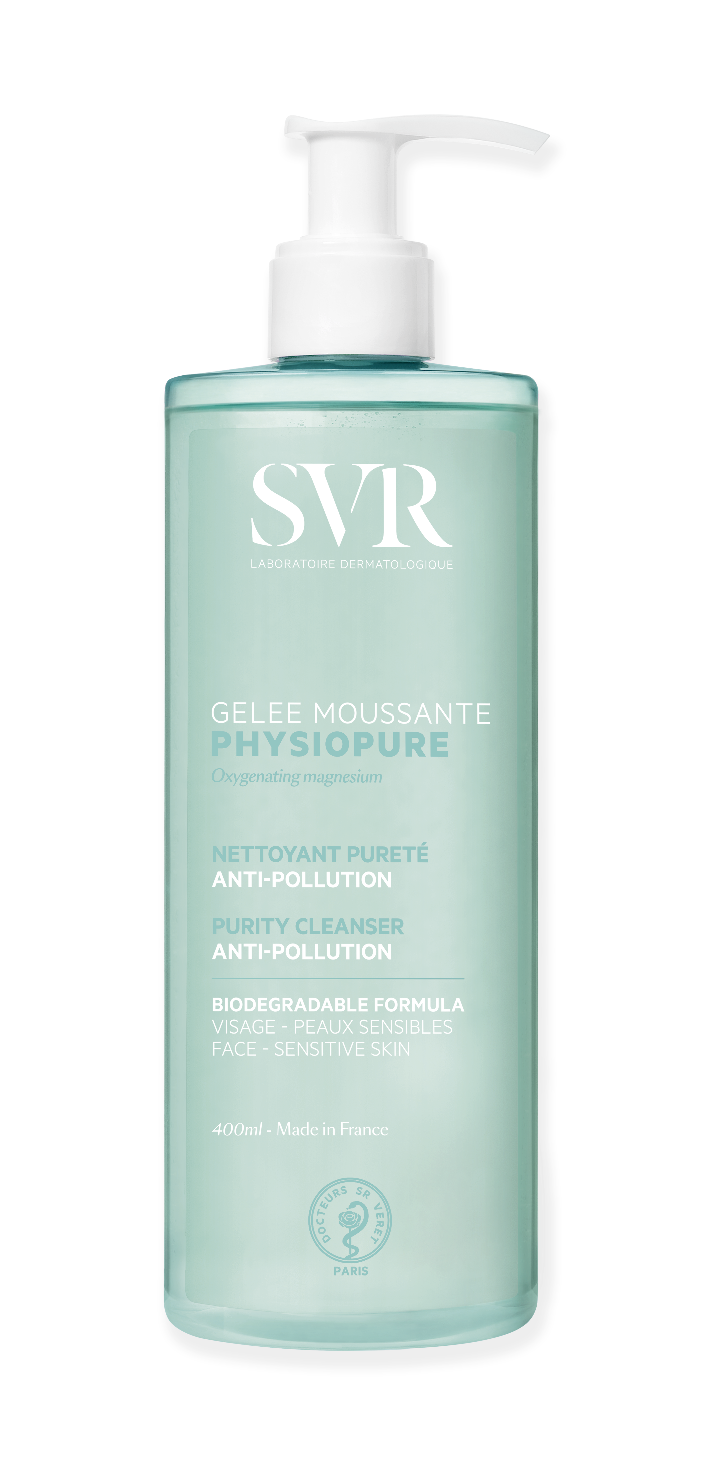 PHYSIOPURE GELEE MOUSSANTE 400 ml.